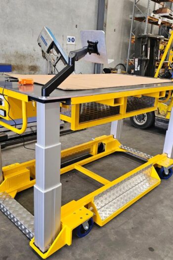 Electrical Work Bench side view